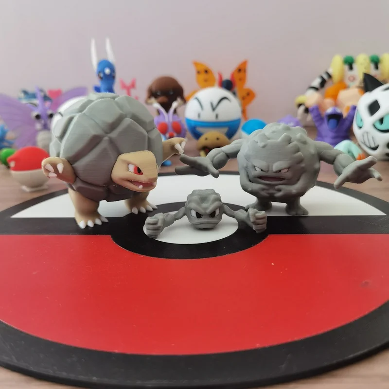 Аниме Graveler Golem Geodude экшн-фигурка Proportion World 1:20 сделай сам 3d печать Kawaii коллекция