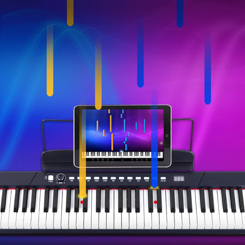 

Childrens Piano 61 Keys Professional Digital Real Piano Adults Midi 88 Keyboard Controller Teclado Midi Musical Instrument