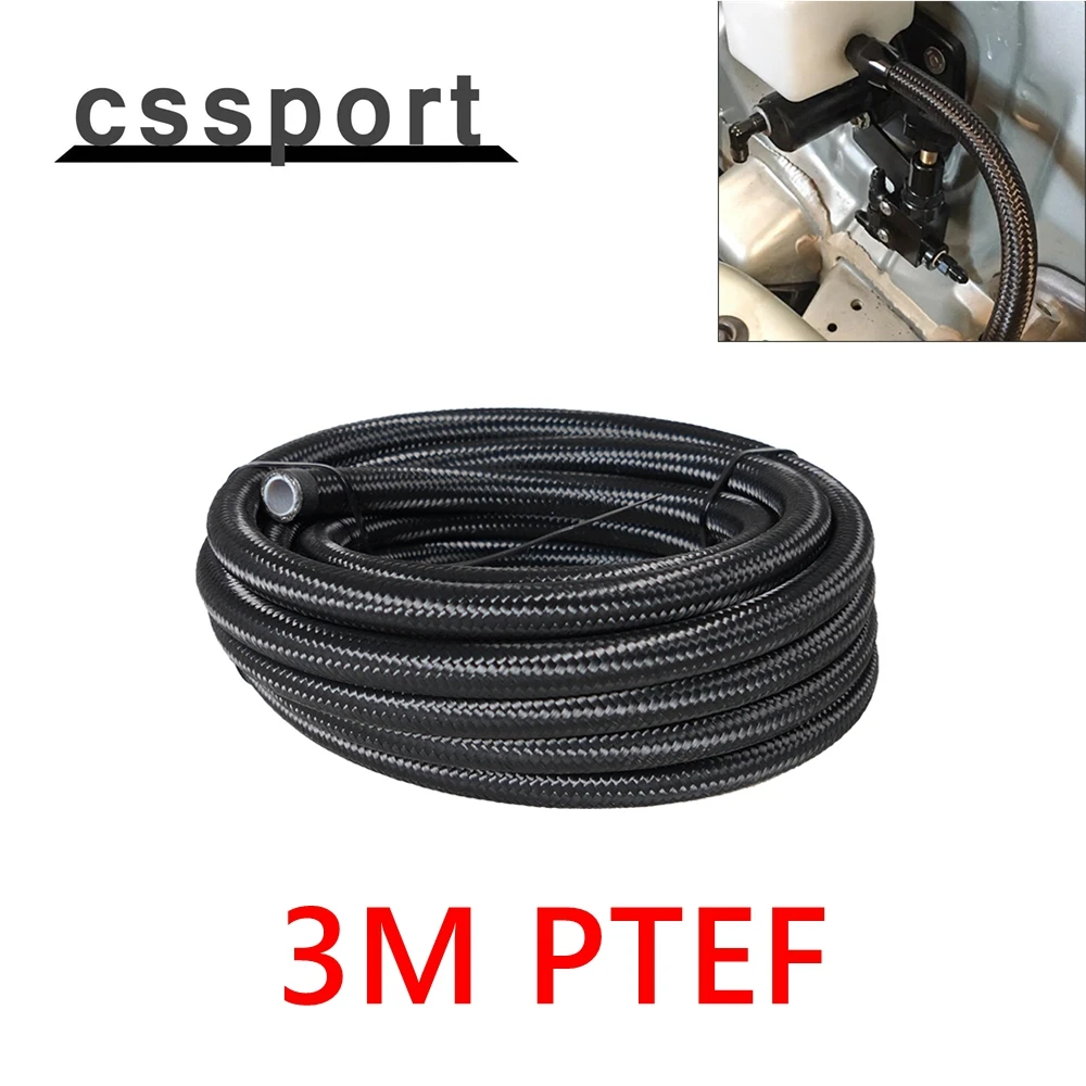 3M 10FT Линия топлива AN4-AN12 Гоночный шланг Плетеная линия из нержавеющей стали Шланг