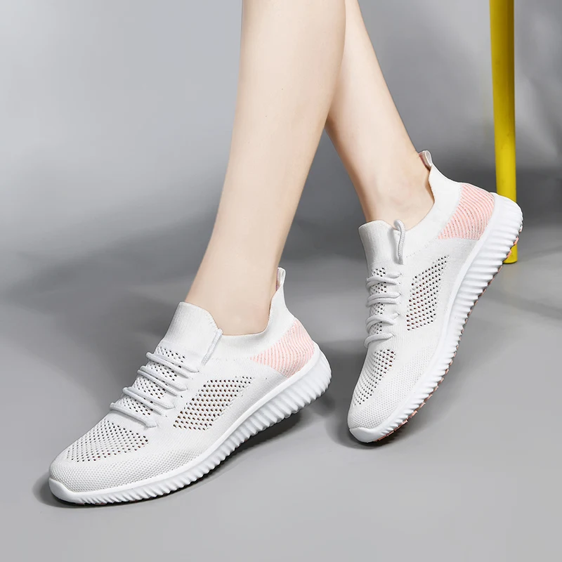 New Summer Women's Hollow-out Breathable Golf Shoes Outdoor Fitness Shoes Beginner Girls Fashion Light Walking Shoes