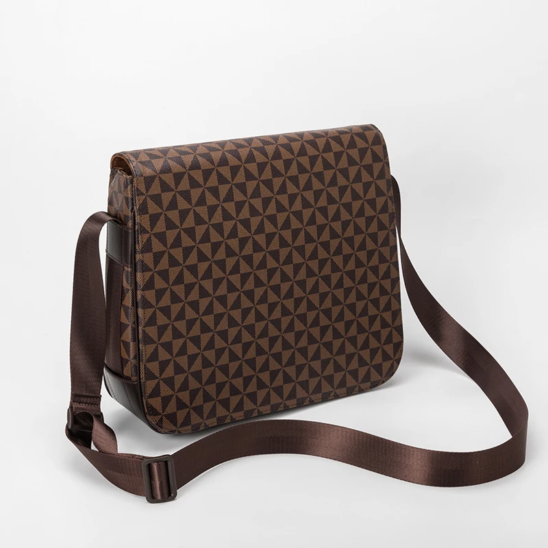 Mens Leather Shoulder Bag Luxury Brand Crossbody Bags Vintage Designer Messenger Bag Large Capacity Briefcase Fashion