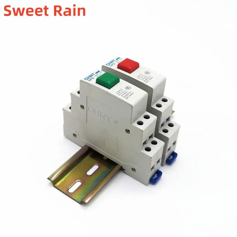 

CHINT Din Rail Mount Pushbutton Red Green NP9 2NO 2NC Pushbutton Switch