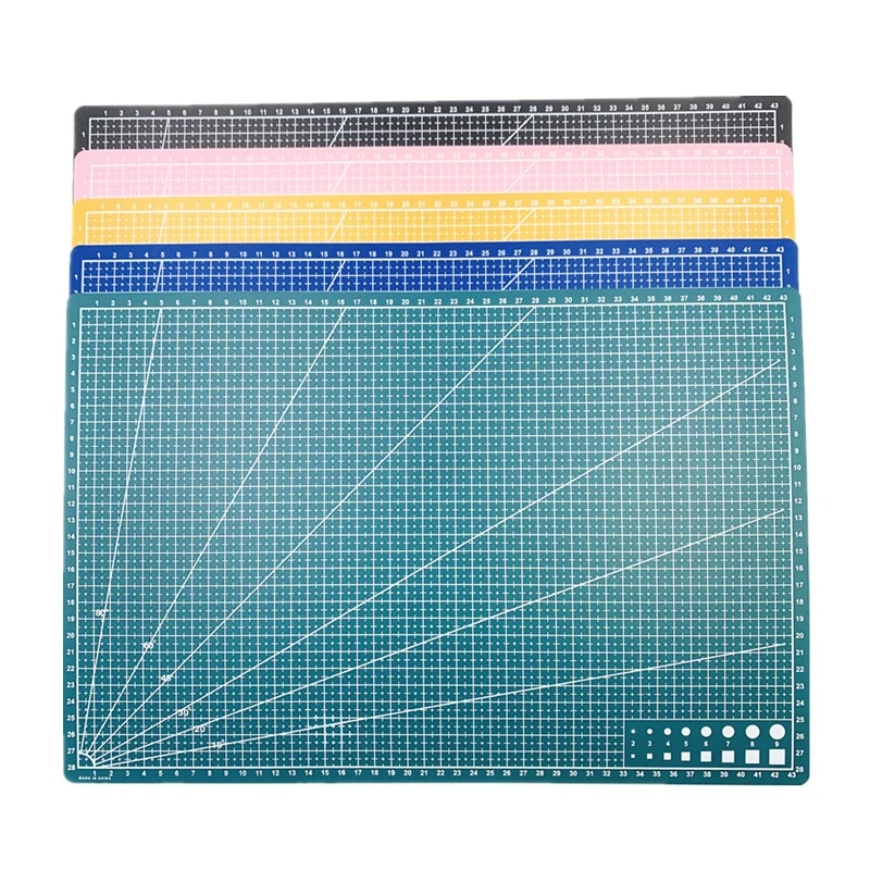 A4/A5 Cutting Mat Sewing Mat Single Side Craft Mat Cutting Board for Fabric Sewing and Crafting DIY Art Tool