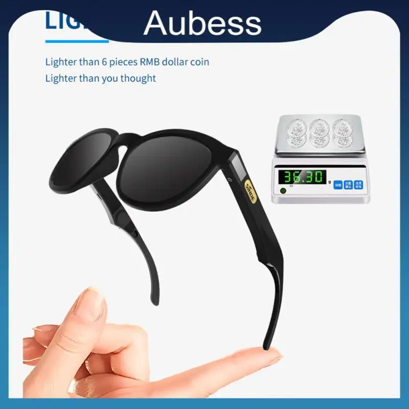 

2 In 1 bluetooth-compatible Sunglasses Portable Wireless Smart Glasses Sweat Proof Intelligent Music Headset Touch Control
