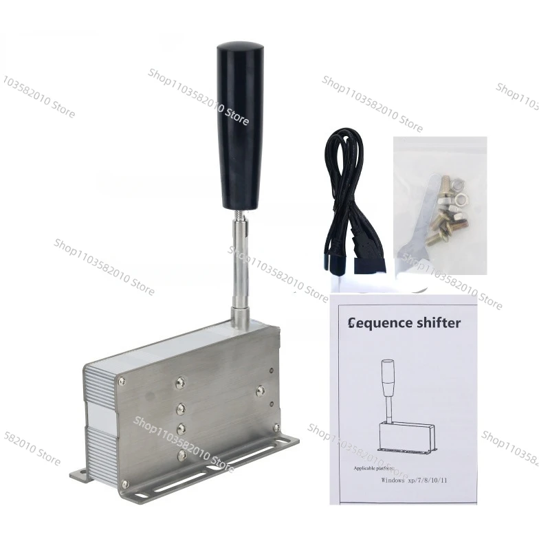 USB переключатель передач ПК ручной тормоз для G25 G27 G29 G920 TH8A Sim гоночное колесо
