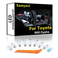 ceramics interior led for toyota will cypha 2001 2019 canbus vehicle bulb indoor dome reading trunk light no error auto lamp kit