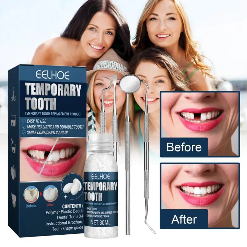 

Eelhoe Teeth Gap Falseteeth Solid Glue Resin Denture Adhesive Teeth Dentist Falseteeth Solid Glue Temporary Tooth Repair Filling