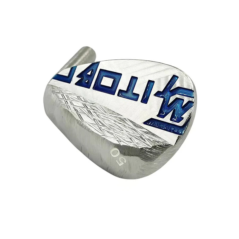 Wedge Head, Silver Carbon Steel, S20c Golf Club Carbon Steel Full Cnc Driver Wood Hybrid Iron Putter