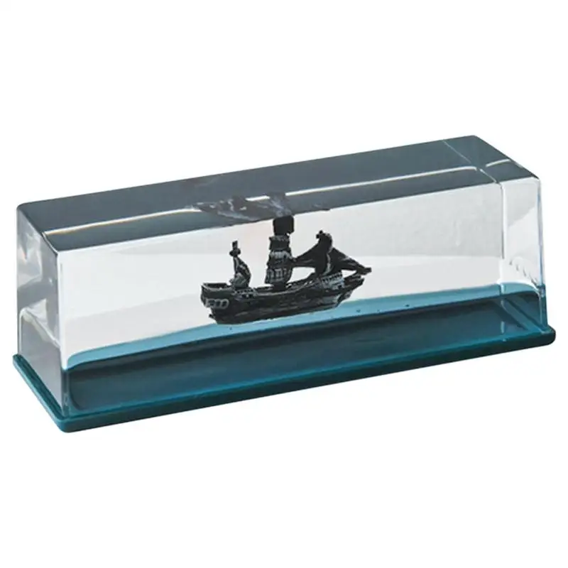 

Cruise Ship Toy Cruise Ship That Never Sinks Ornament For Desk Decor Fluid Drift Bottle Floating Acrylic Model Room Decor