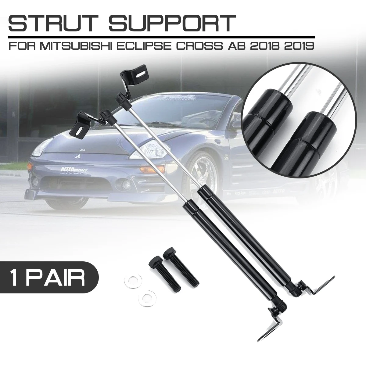 

Установка для салона автомобиля, капот капота, Газовый амортизатор, стойки, стержни, опорный стержень для Mitsubishi Eclipse Cross ab 2018-2019