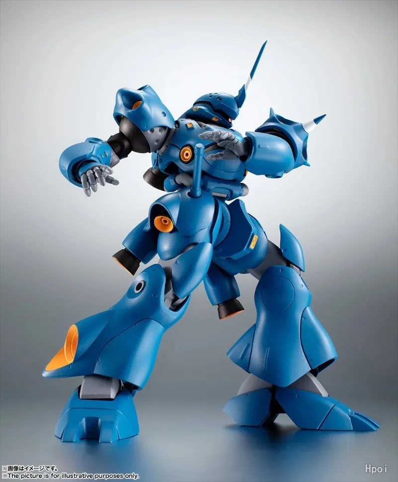 Фото ROBOT Spirits MS‑18E Kampfer Gundam 0080 Zeon Меха, подвижная фигурка, полный комплект деталей, аксессуары с эффектами, коллекционная фигурка. №3