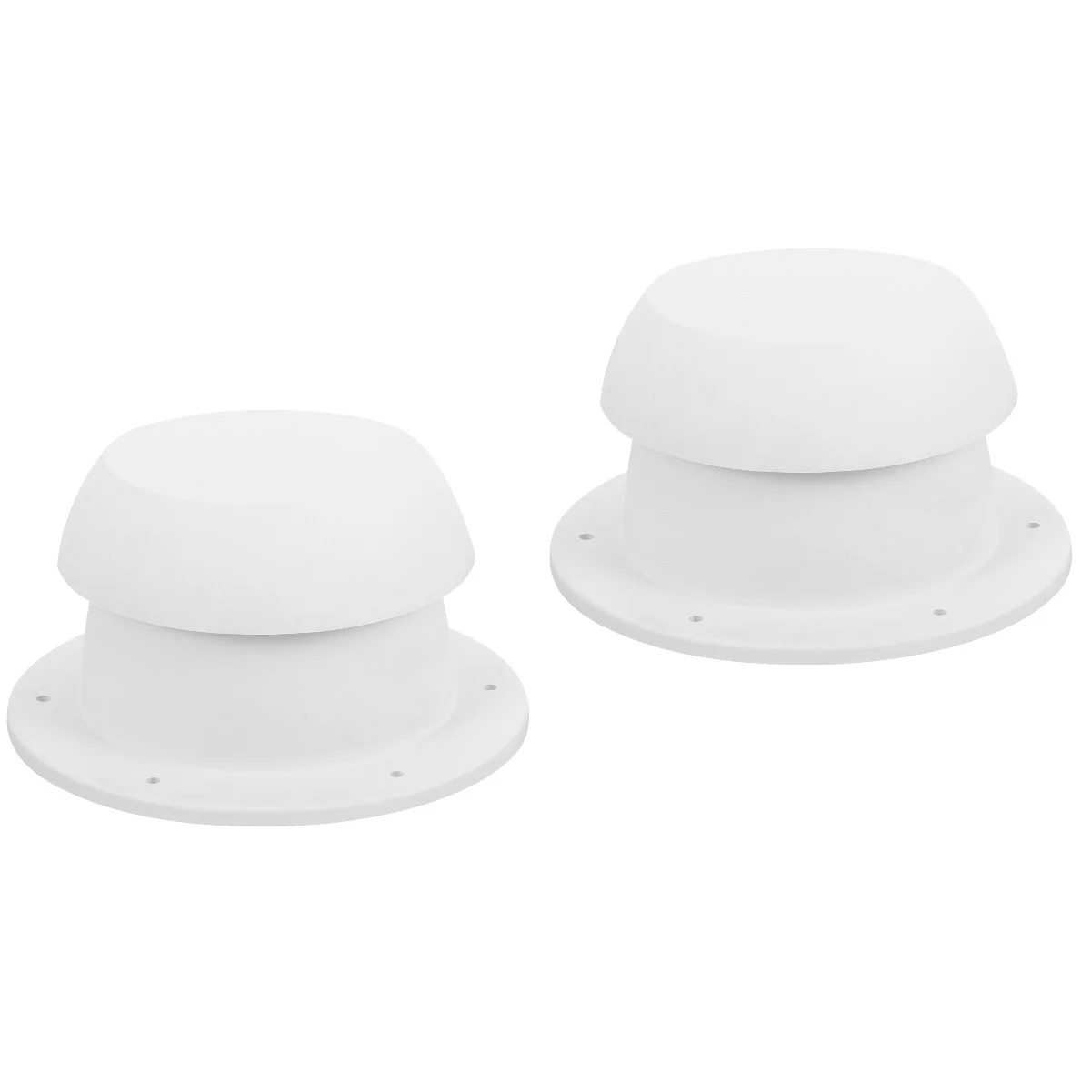 

2 Pack RV Duct Cover Refrigerator Vent Replacement Motorhome Accessories Roof Mushroom Head Covers Bathroom Abs Camper