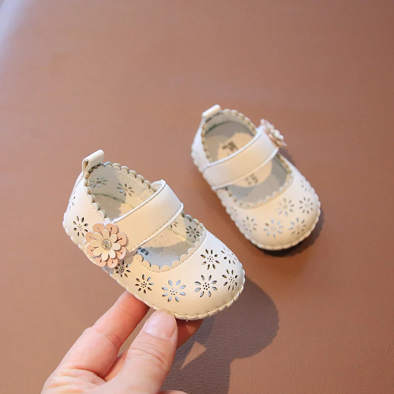 

Сандалии для девочек, мягкая подошва, дышащие, летняя обувь для принцесс, от 6 до 12 месяцев, 8