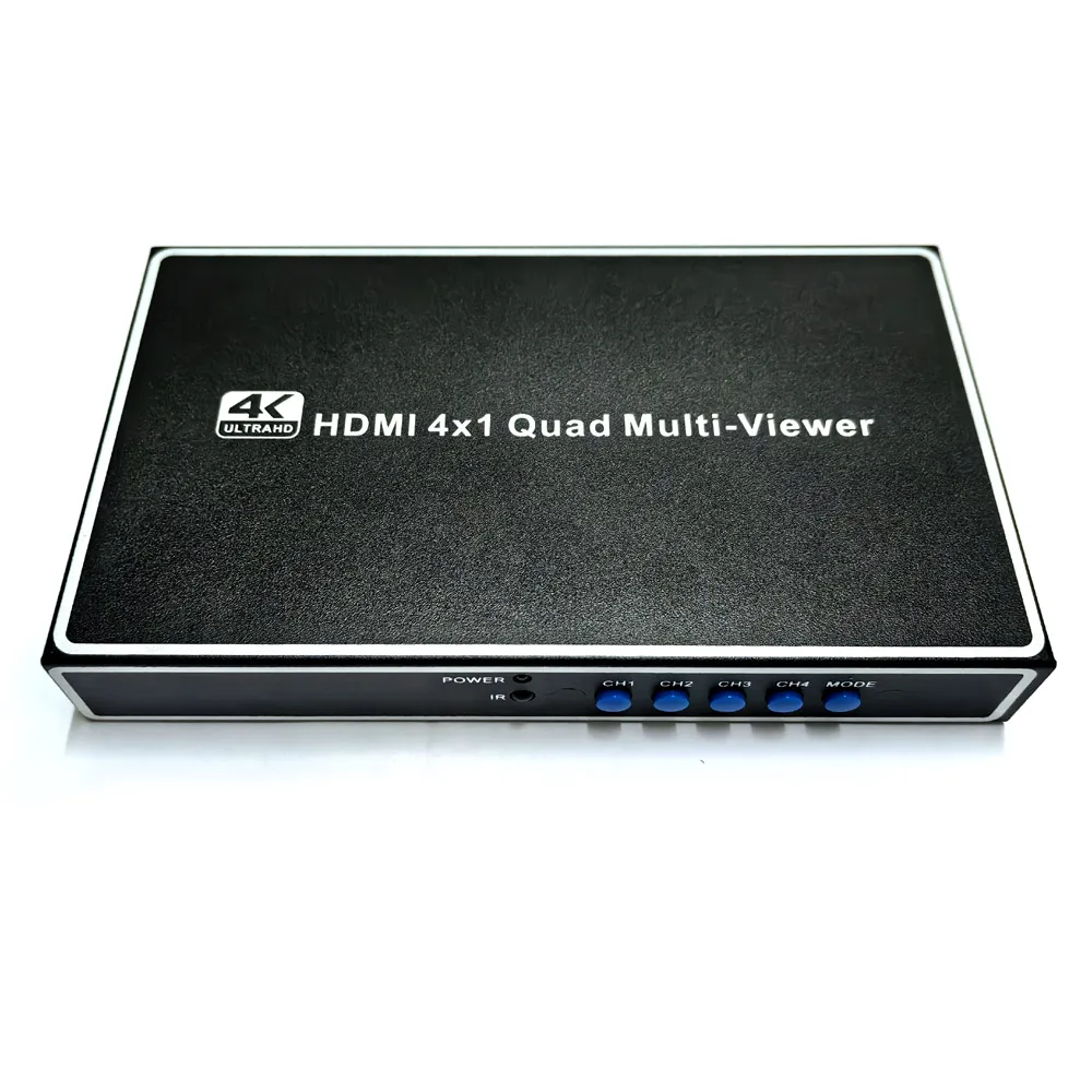Фото HDMI 4x1 Quad Multi-viewer Switcher PIP с поддержкой плавного переключения, HD-видеоразветвитель, совместимый видеоконвертер №4