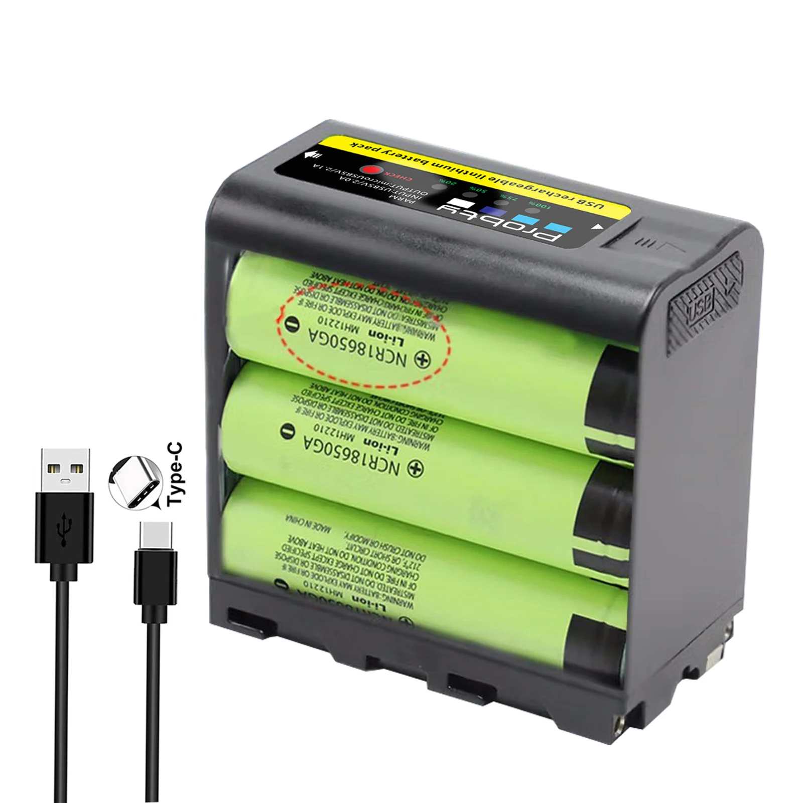 Japan Cells для sony NP-F980 NP-F970 NPF960 NPF970, заряжаемая батарея для Sony PLM-100 CCD-TRV35 MVC-FD91 MC1500C, светильник для видеосъемки