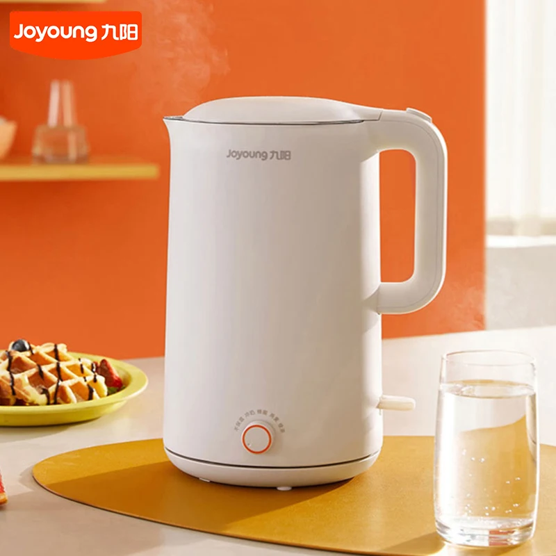 

Joyoung 220V Electric Kettle K15-F32 Stainless Steel 1.5L Thermostatic Stepless Temperature Control Water Heater 1800W Tea Pot