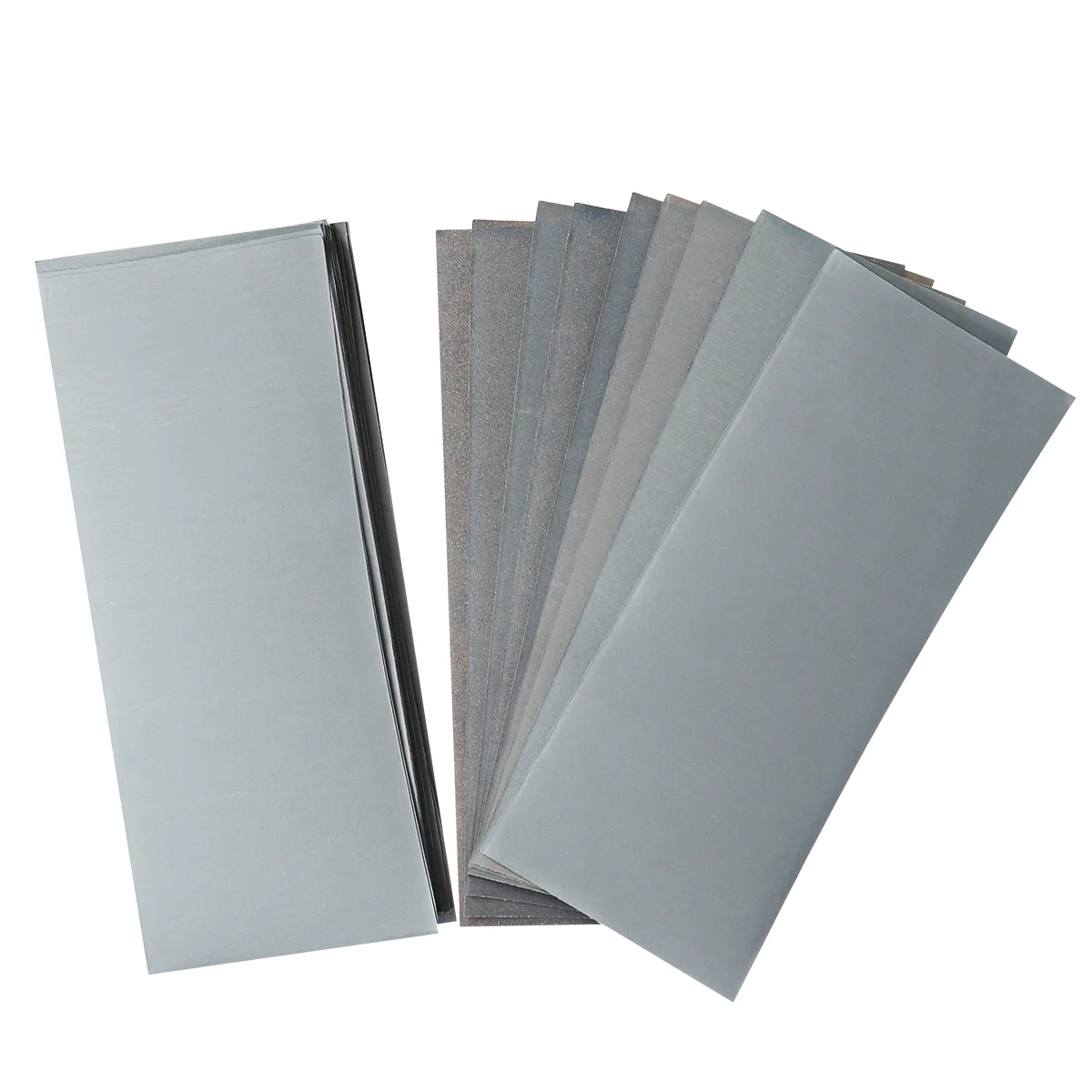 

UEETEK 27PCS 400 to 3000 Grit Sandpaper Assortment Dry Wet for Automotive Sanding Wood Furniture Finishing