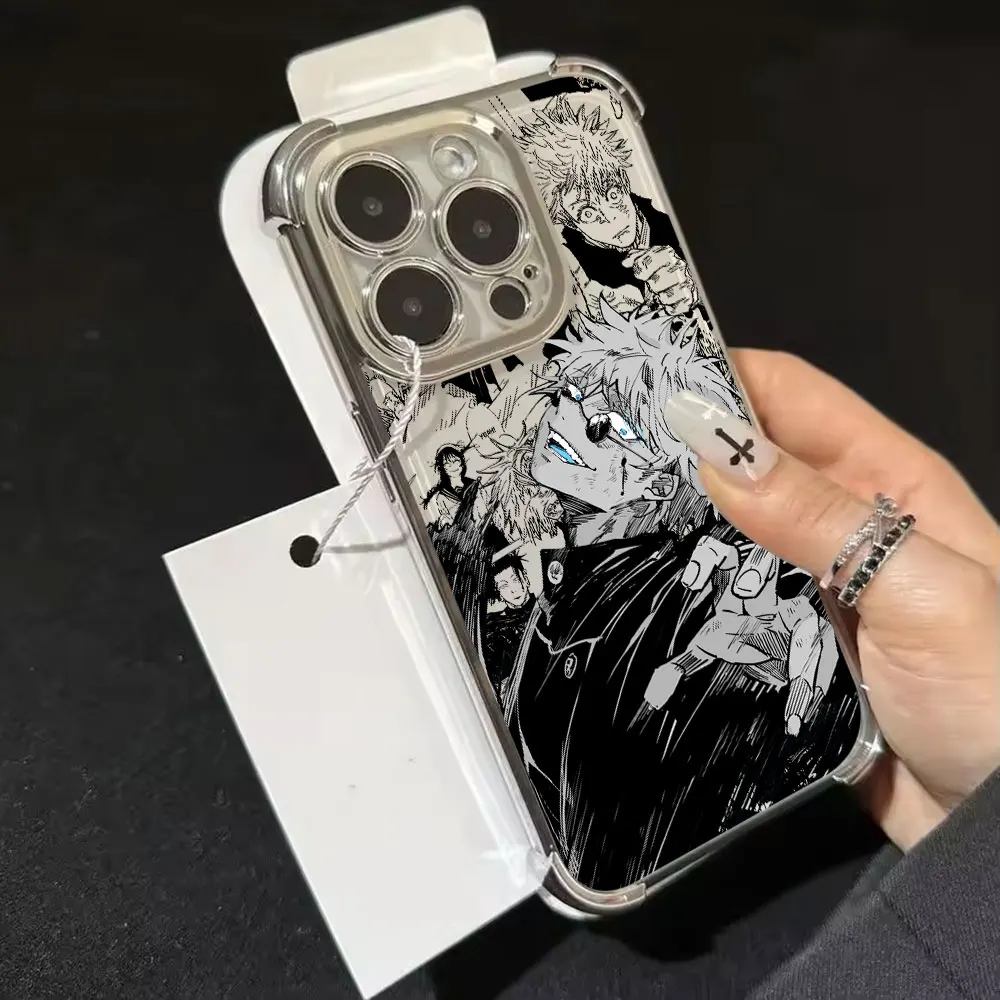 Фото Чехол для телефона с изображением аниме Jujutsu Kaisen для Xiaomi 17T 15T 14T Pro, Poco X6 X7 F5 F7 F8 Ultra M7 M8 X8 Pro Max, защитный чехол №4