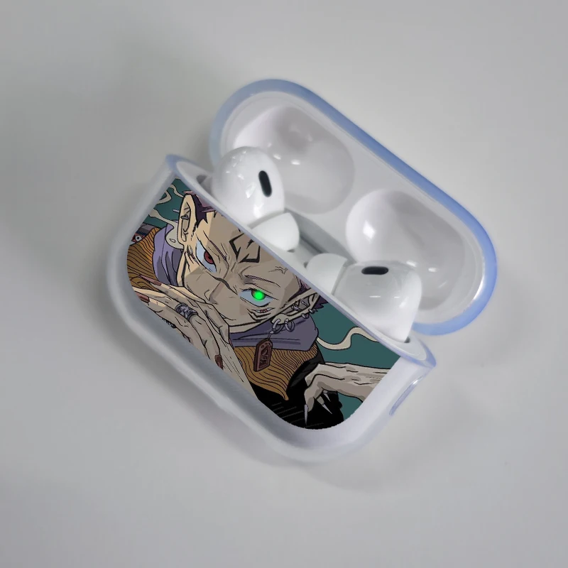 Прозрачные наушники Kaisen Gojo Satoru для Apple Airpods 1 2 3 Pro