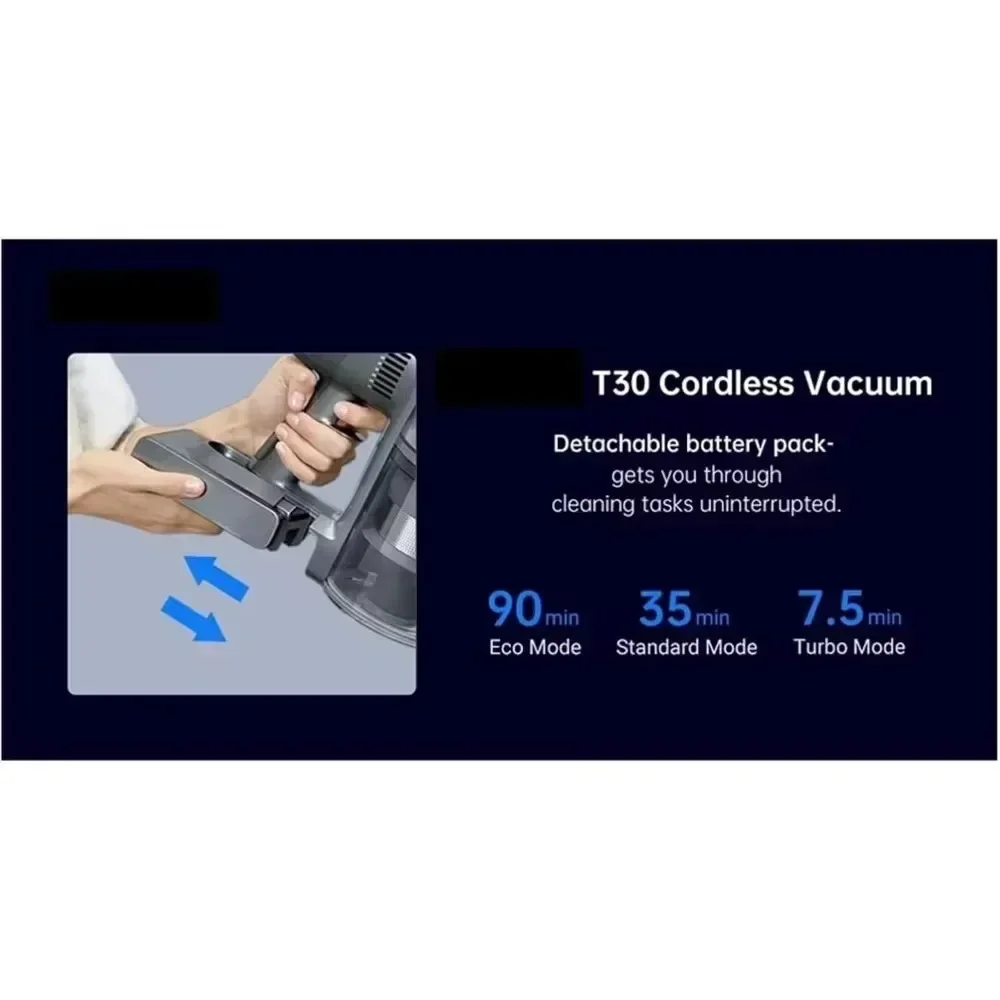 Аккумулятор емкостью 2500 мАч для беспроводного пылесоса Dreame T30 R20