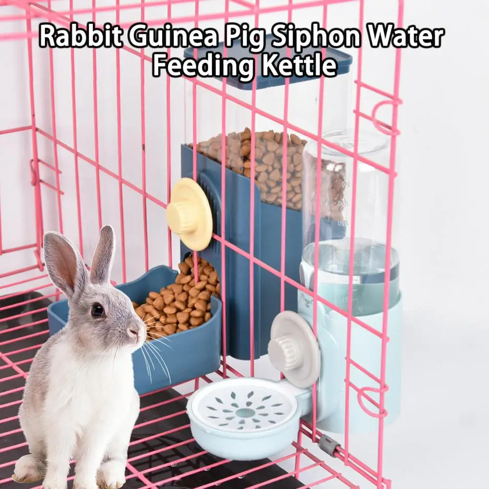 Практичный легко заполняемый сифон для кроликов хомяков чайник кормления