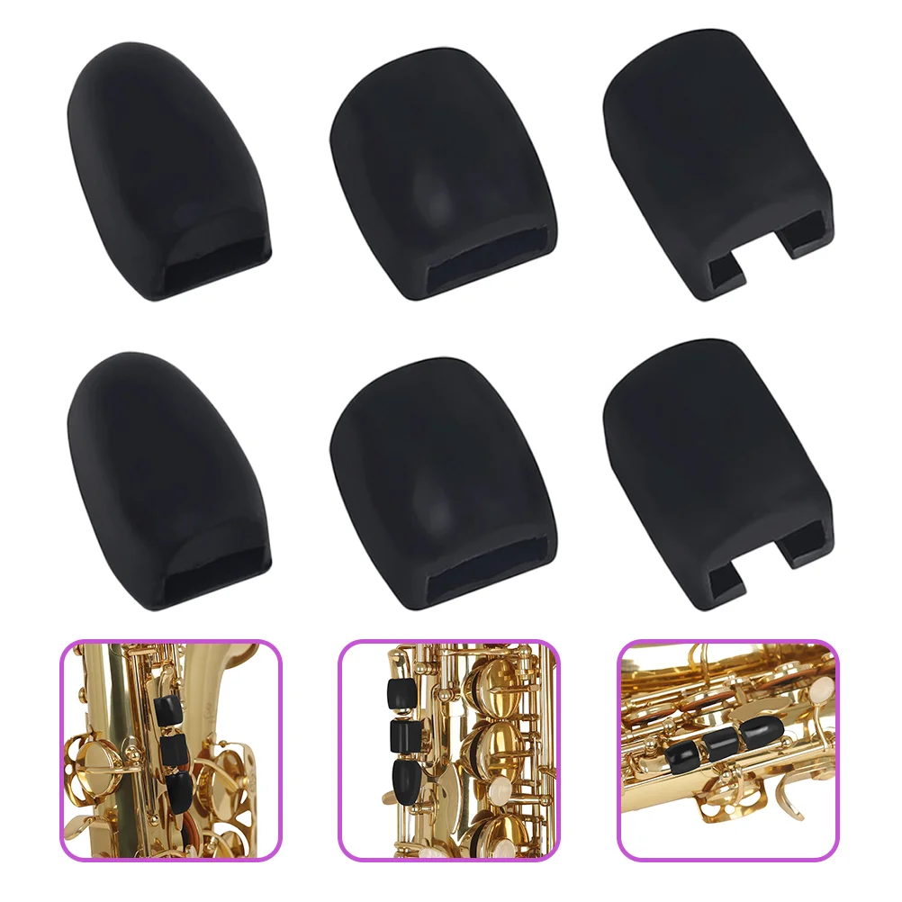 

6 Pcs Trumpets Bell Cover Sax Side Button Covers Saxophone Keypad Wind Instrument Music Instrument Bell Cover