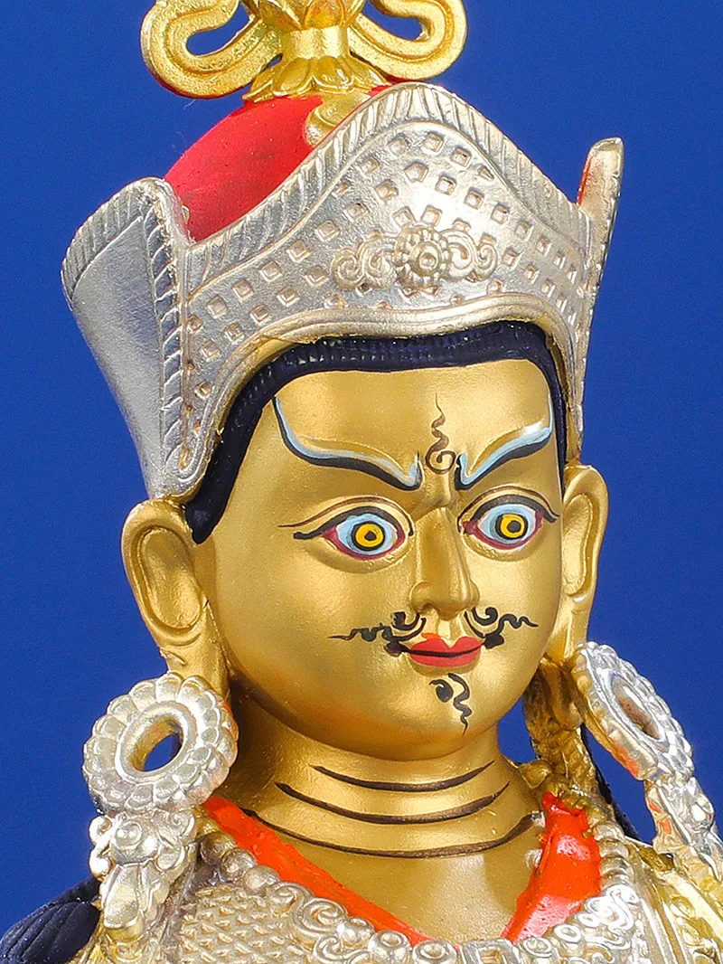 Статуэтка Бодхисаттва из чистой меди 21 5 см