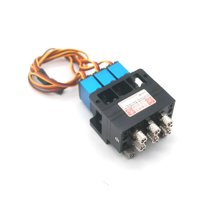 

2CH/3CH/4CH/5CH/6CH/7CH Hydraulic Oil Valve Controller With Servo For 1/12 RC Excavator Bulldozer Parts