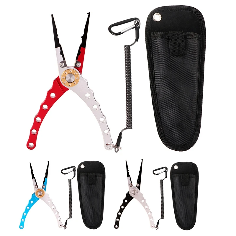 

Quality Fishing Pliers Saltwater Resistant Fishing Tools Muti Function Fishing Pliers Fishing Tools Anglers Gift