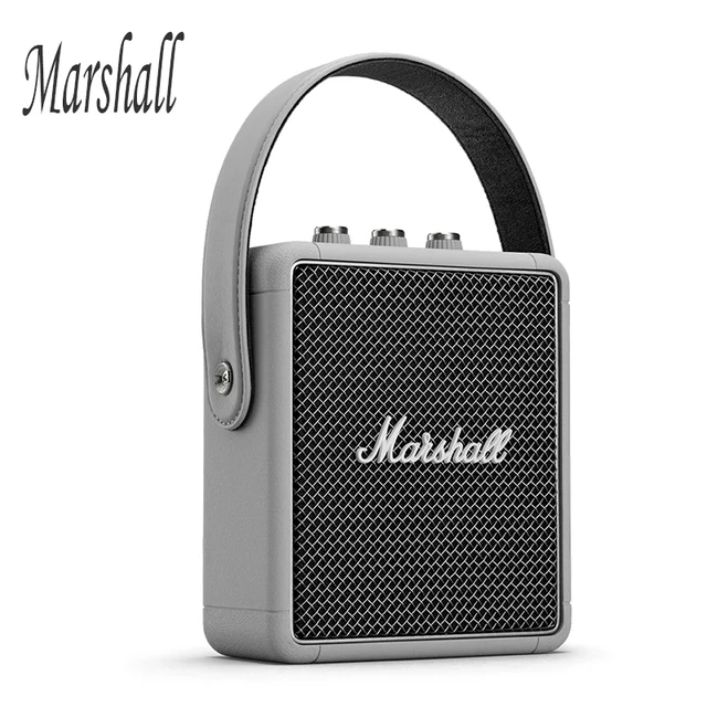 MARSHALL Stockwell II Rock Retro Portable Bluetooth 5.0 Speaker Home Outdoor Travel Speaker IPX4 Waterproof Subwoofer 3