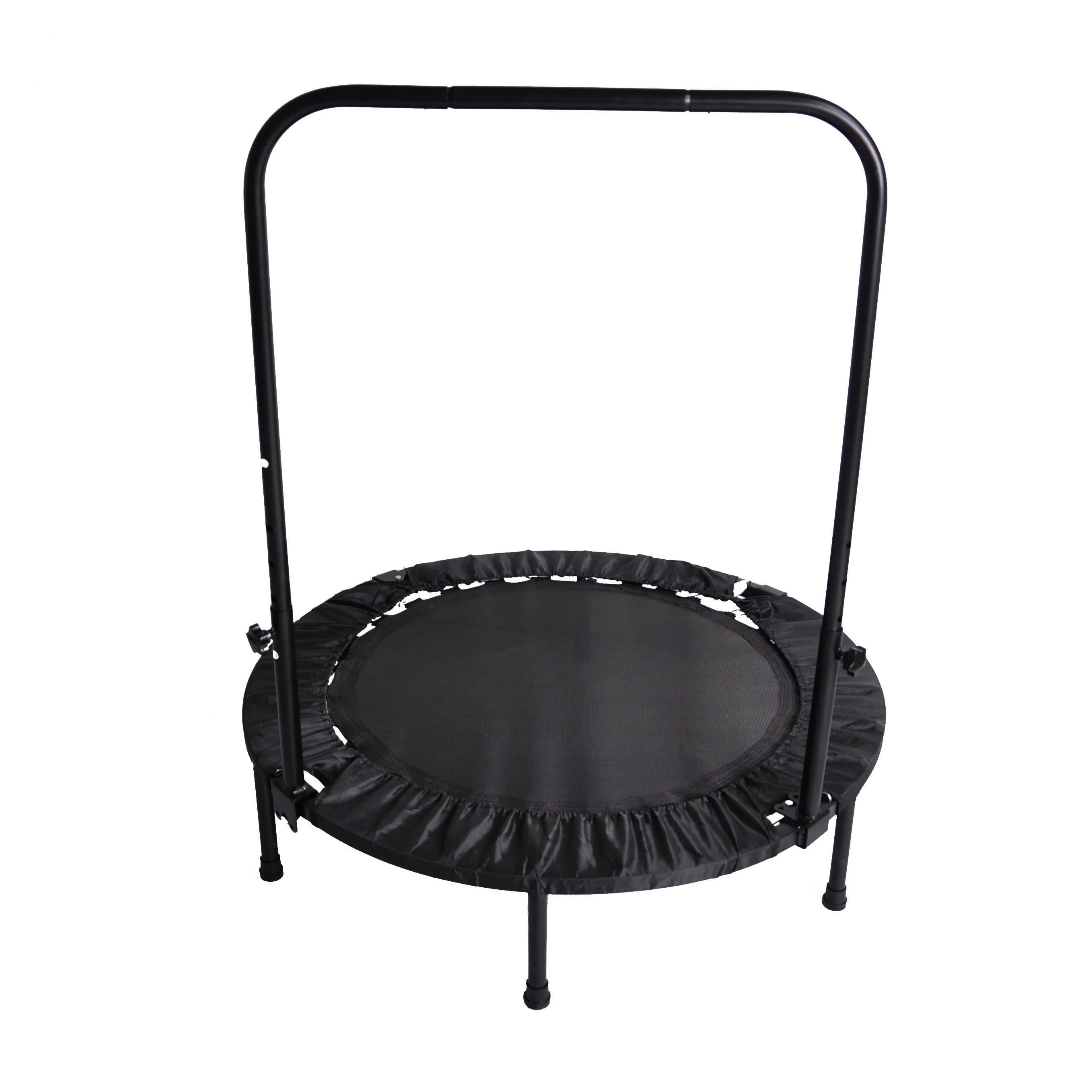 

Home Sport 40 Inch Mini Exercise Trampoline Adults Or Kids -Indoor Fitness Rebounder Trampoline With Safety Pad Max Load 300lbs