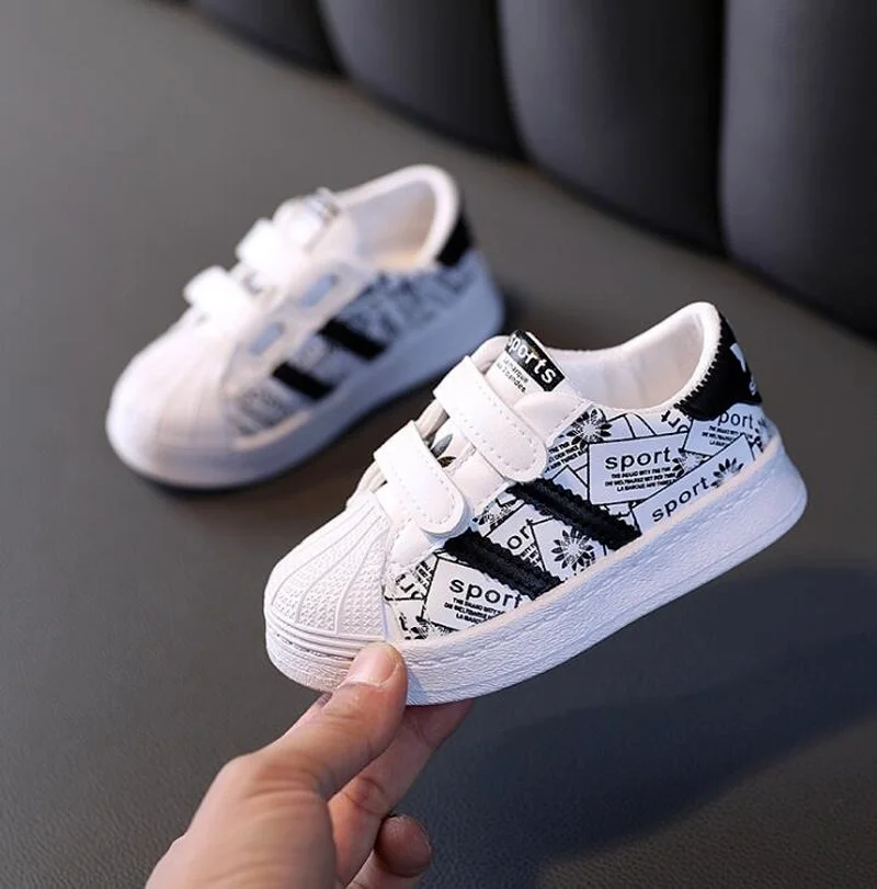 

Size21-30 Fashion Children Sneakers Boys Girls Casual Running Shoes Baby Non-slip High-quality Breathable Kids Sports Flat Shoes