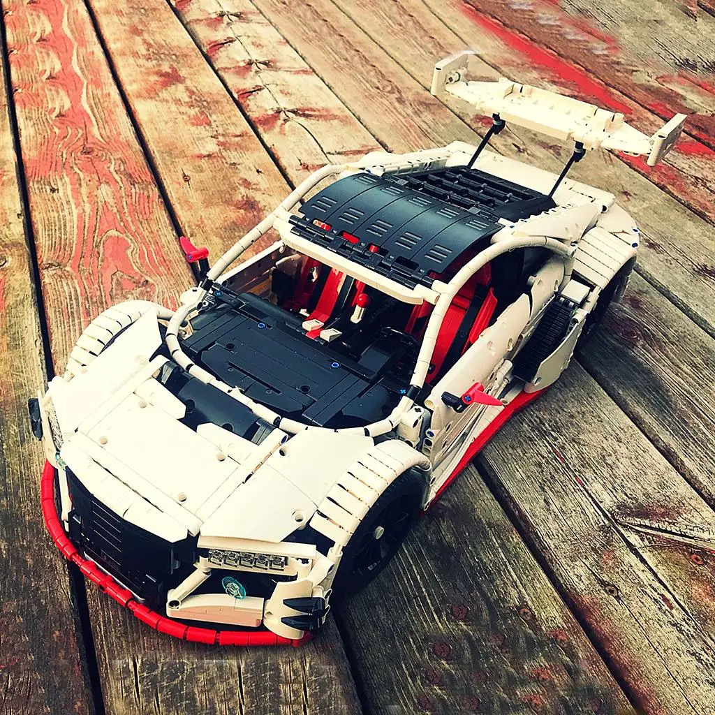 

MOC-10858 Acura NSX GT3 Building Block Sport RC Car Electric Toy Model For Kids Gift