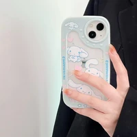 sanrio hello kitty cinnamonroll kawaii phone cases for iphone 13 12 11 pro max xr xs max x y2k girl cartoon anti drop soft cover