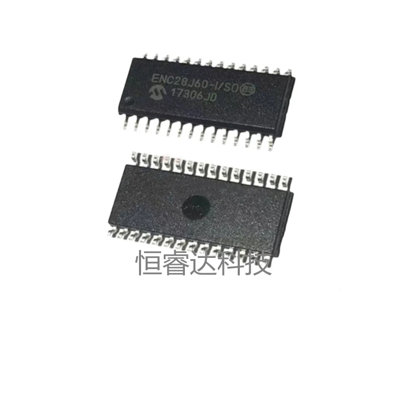 Новинка, оригинал, 5 шт., Φ/SS 28-SSOP 10 Мбит/с, 3,3 В, Ethernet CTLR, один чип, ENC28J60