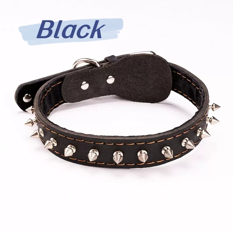 Шейный воротник из воловьей кожи с острыми ногтями