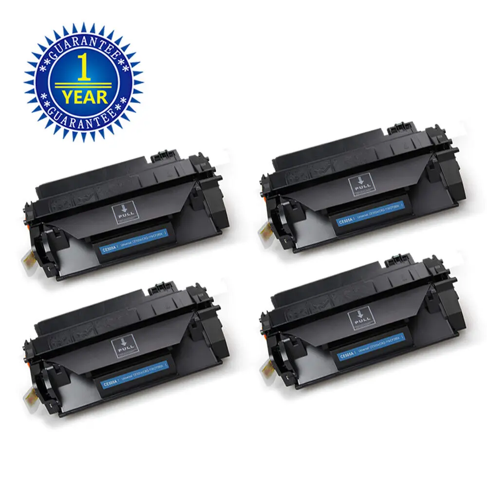 

4PK CE505A 05A Тонер для HP LaserJet P2035 P2035n P2050 P2055 P2055dn P2055x