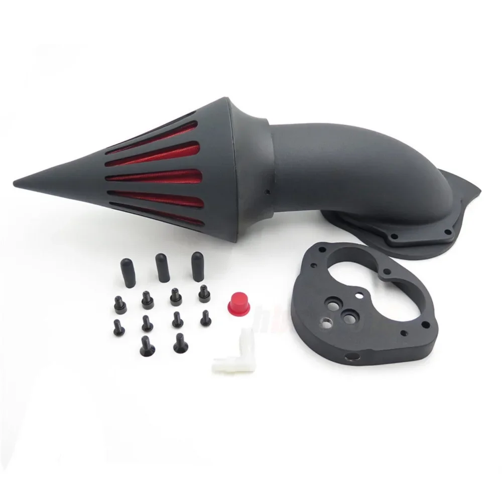 Мотоциклетный матовый черный впускной комплект воздухоочистителя шип для Kawasaki