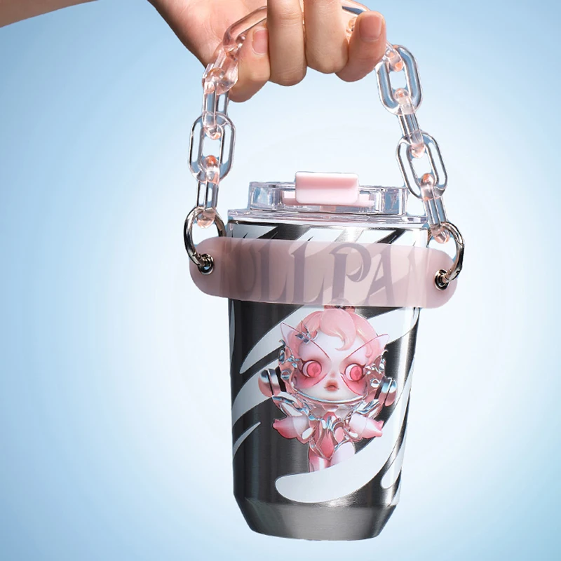 POP MART SKULLPANDA звуковая серия сопутствующие чашки модные домашние вокруг