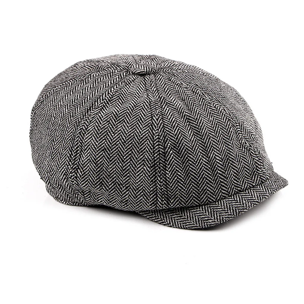 

Casual Traditional Flat Newsboy Fashion Easy Cabbie Solid Men&Women Golf Hat Cap Baseball Caps with Birds Green Mp3