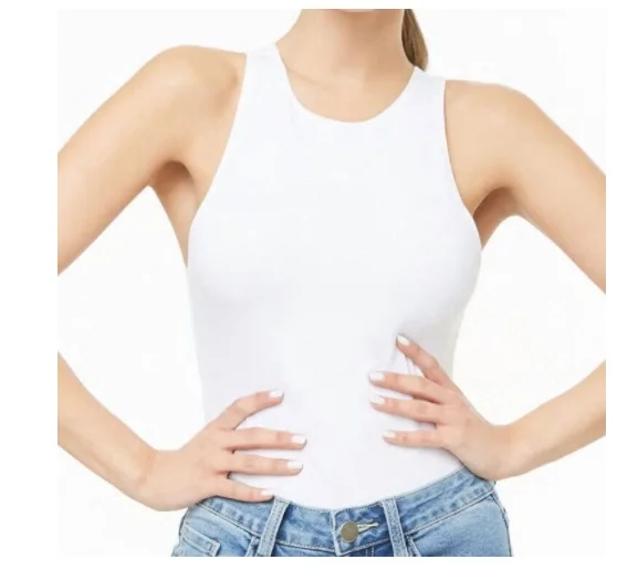 

2022NEW O Neck Summer Sleeveless Sexy Bodysuit Women 2021 Off Shoulder Body Tops Streetwear Casual White Bodysuits