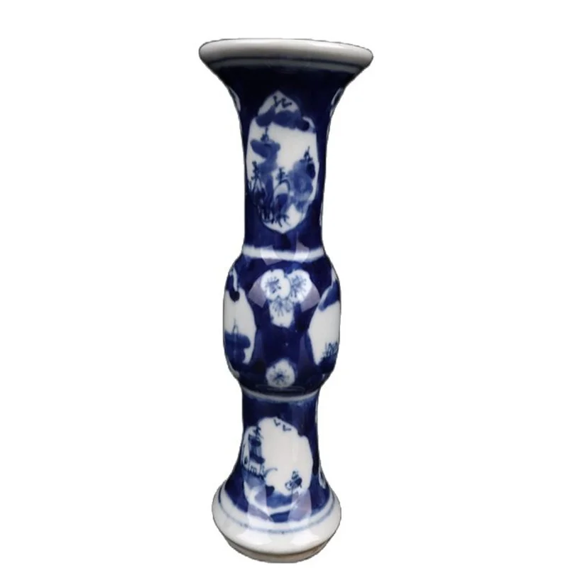 

China Old Porcelain Blue and White Ice Plum Vase