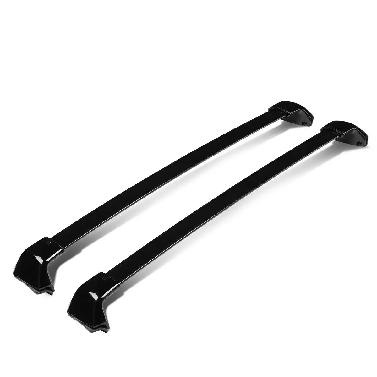 

For 12-16 CR-V Black OE Style Roof Rack Top Rail Aluminum Cross Bar