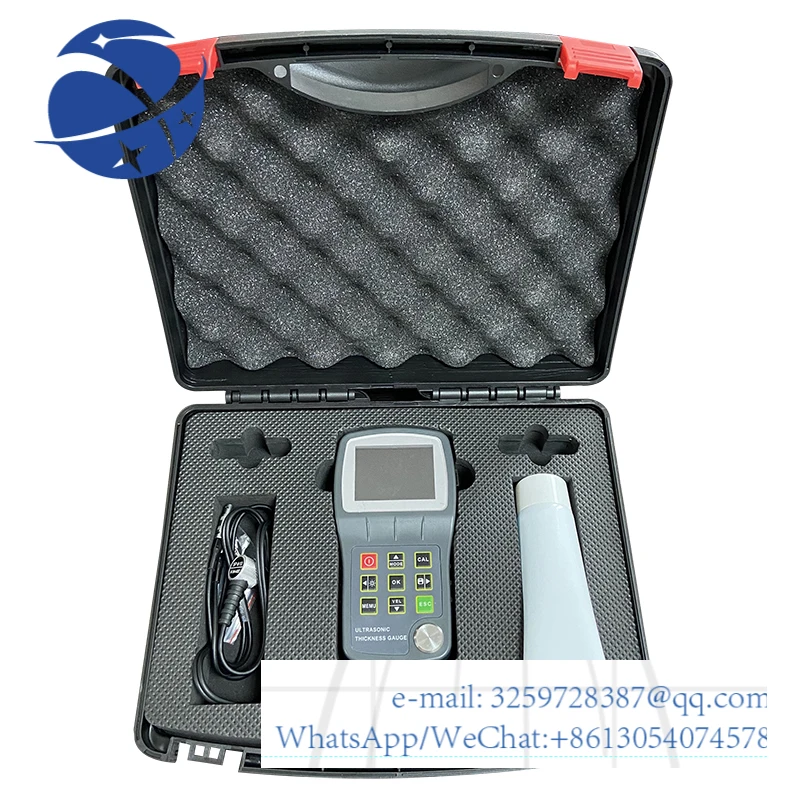 

ultrasonic wall thickness gauge pipe thickness gauge for metal steel iron aluminium brass