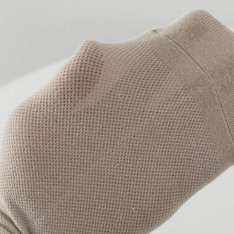 HSS Brand 100% Cotton Men's Socks Spring Summer Deodorant Short Ankle Socks Thin Solid Black White Color Male Sock 5Pairs/Lot