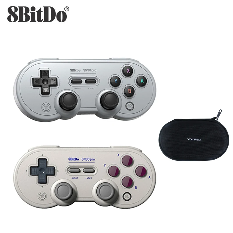 

8BitDo SN30 Pro Game Controller Wireless Bluetooth Gamepad for Nintendo Switch Android MacOS Steam Windows PC Joystick