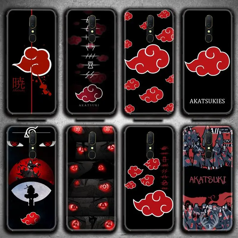 

BANDAI Naruto Akatsuki Kakashi Uchiha Itachi Gaara Phone Case For Oppo A5 A9 2020 Reno2 z Renoace 3pro A73S A71 F11