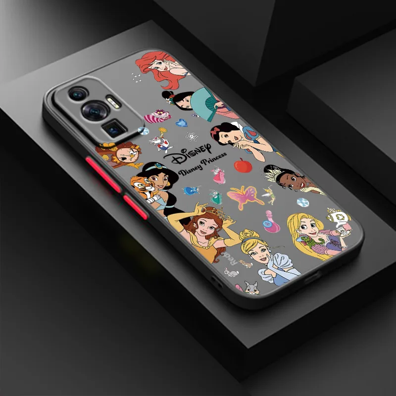 Disney Princess Villains для Xiaomi Redmi K40 K30 K20 10A 10C 9C 9T 9A 9AT 8A A7 A1 Pro Prime Power Матовый чехол телефона