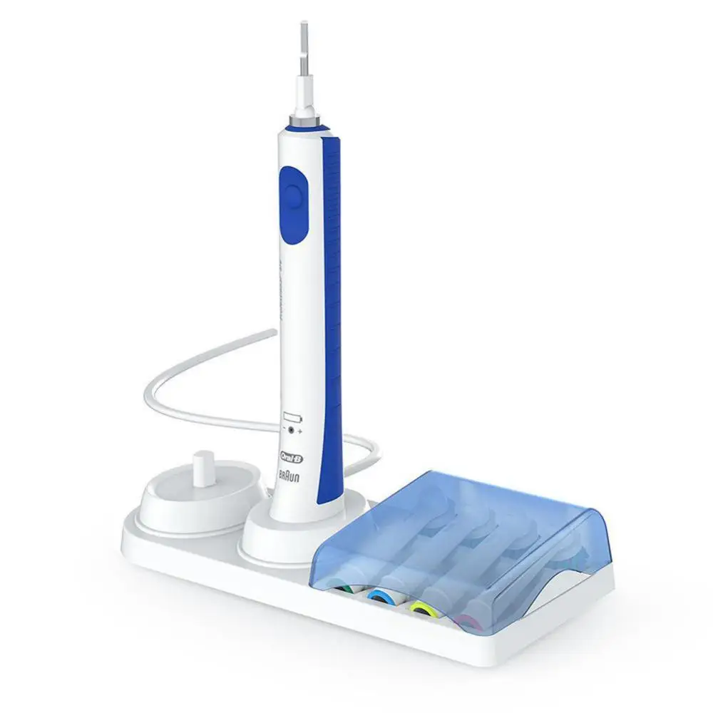 

For Oral B Electric Toothbrush Electric Toothbrush Holder Portable Stander Base With Charger Hole Free Stand Charger Heads Base