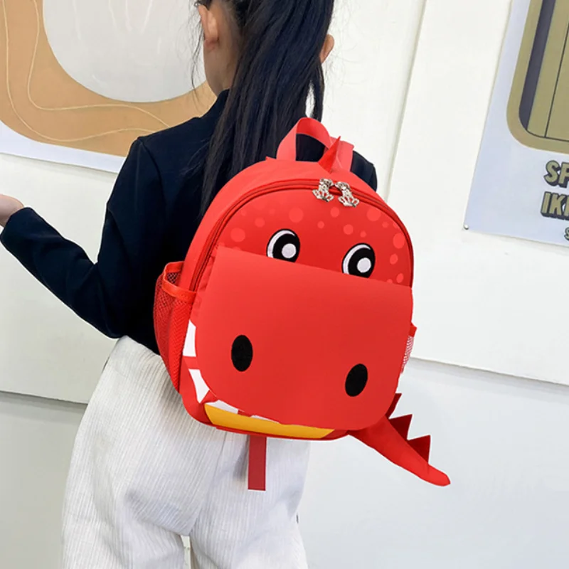Mini Children Cartoon Dinosaur Backpack In Kindergarten 3-6-year-old Girls Boys Schoolbag New Baby Schoolbags